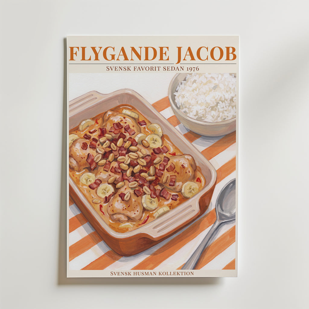 Flygande Jacob Poster – produktbild