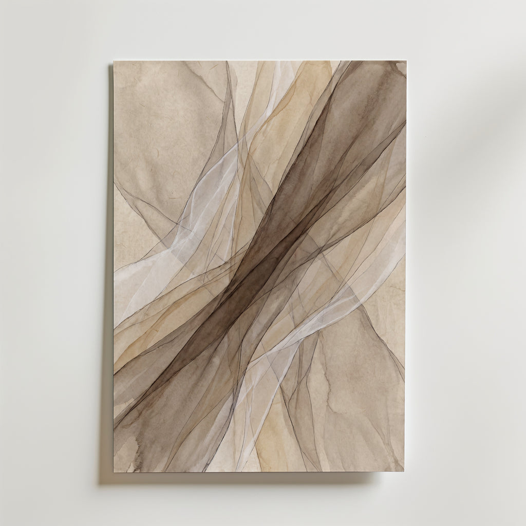 Sepia Veil Poster – utan passepartout