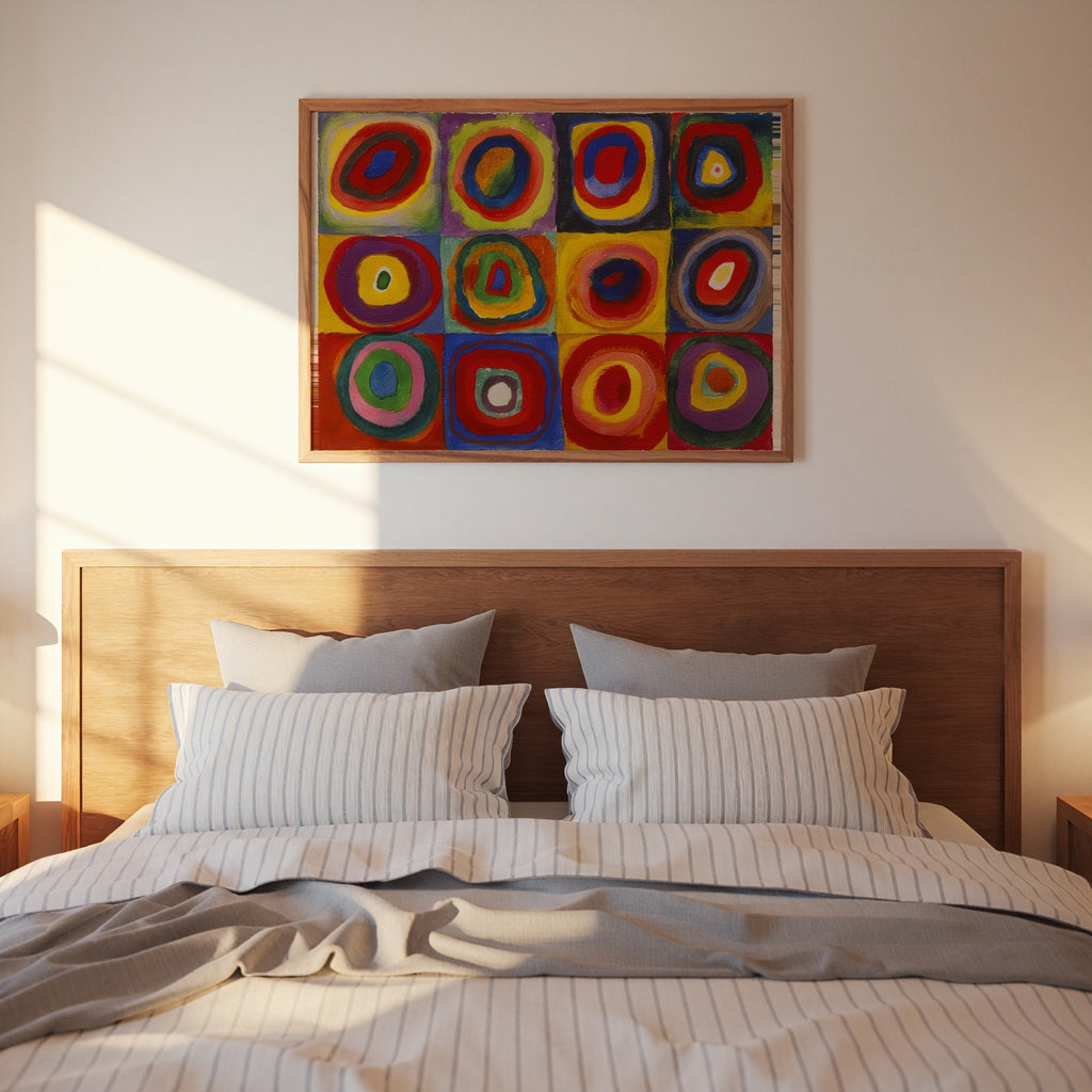 Wassily Kandinsky Squares with Concentric Circles 1913 Poster – i rum 1