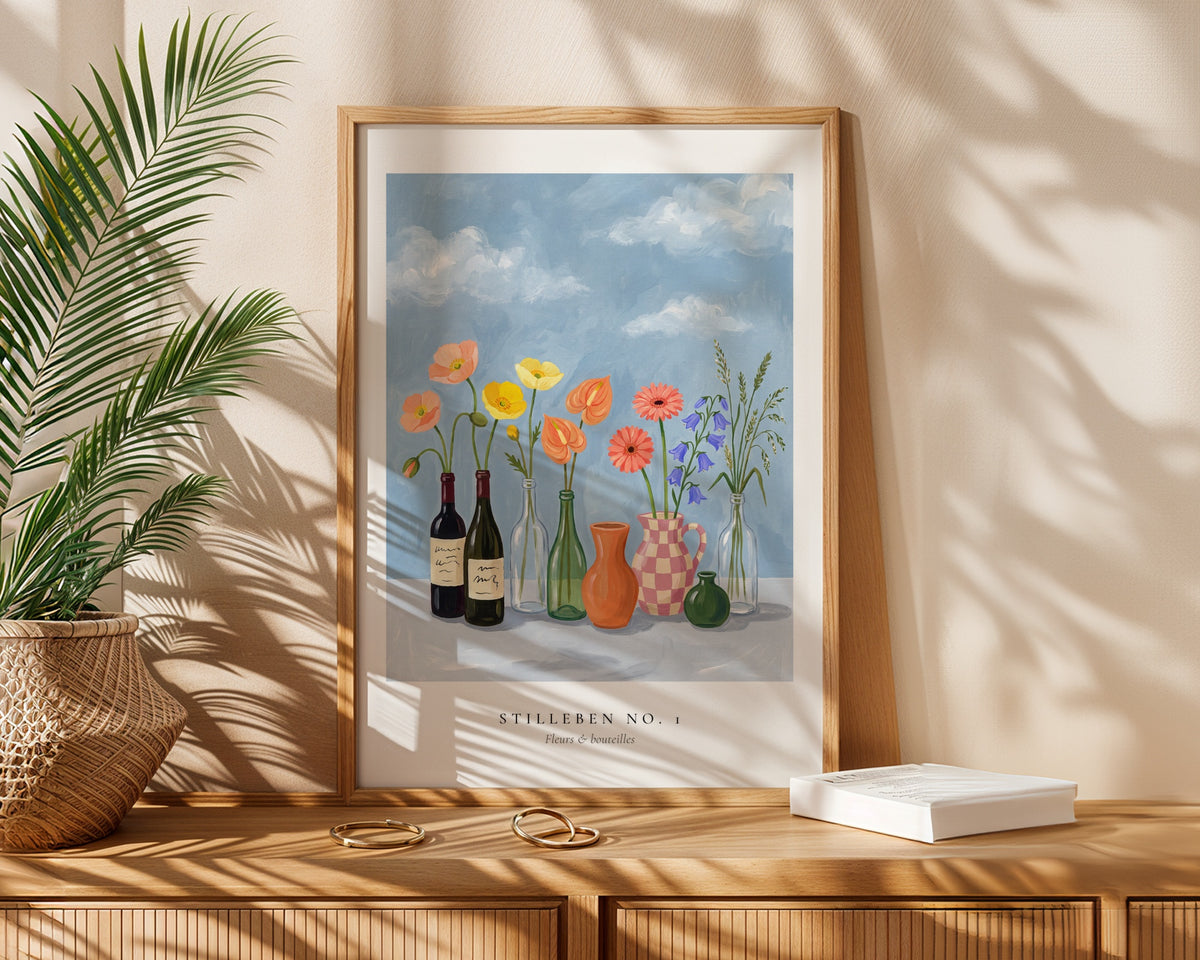 Bottled Garden Sky Poster – i rum 1