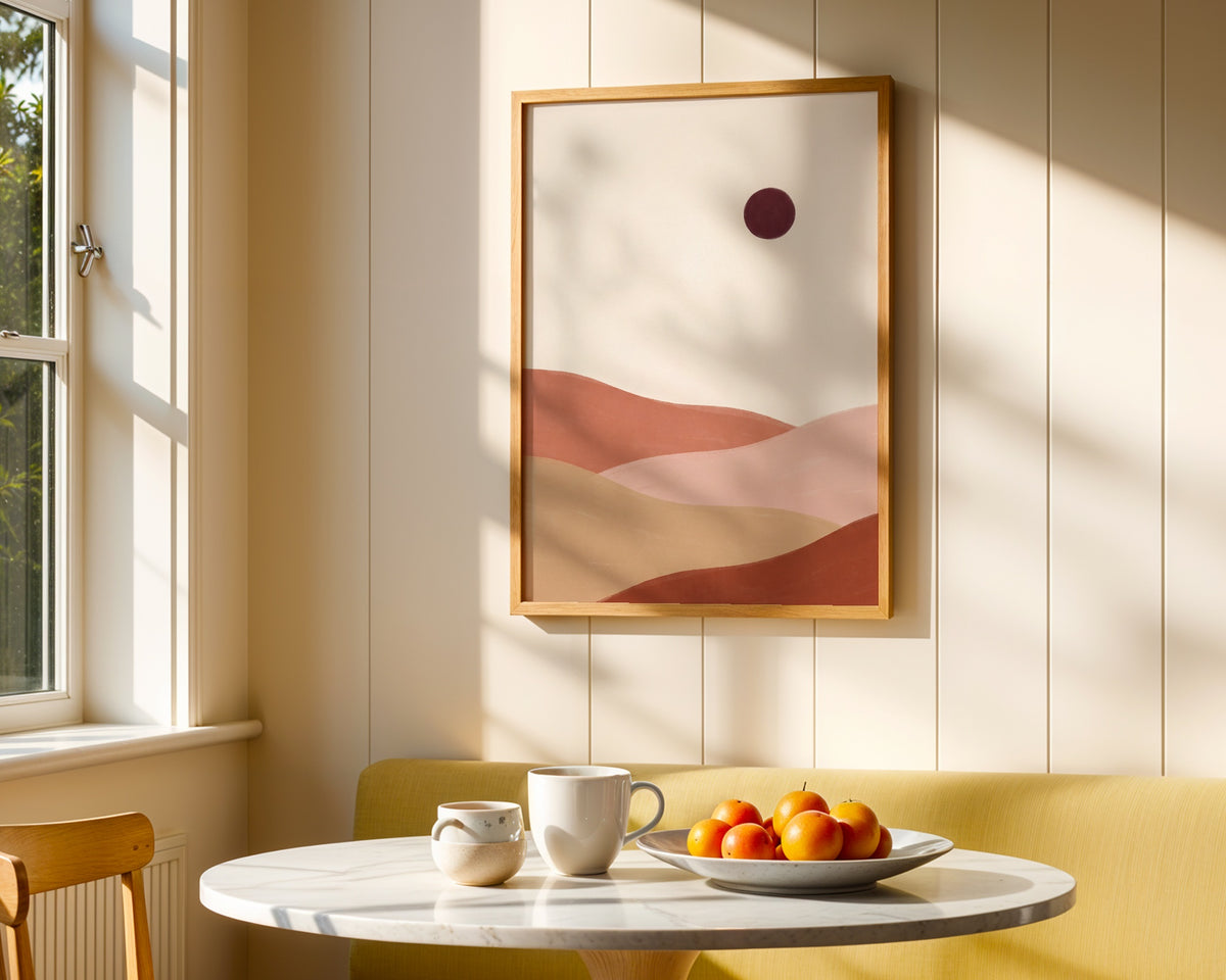Desert Dawn Poster – i rum 1