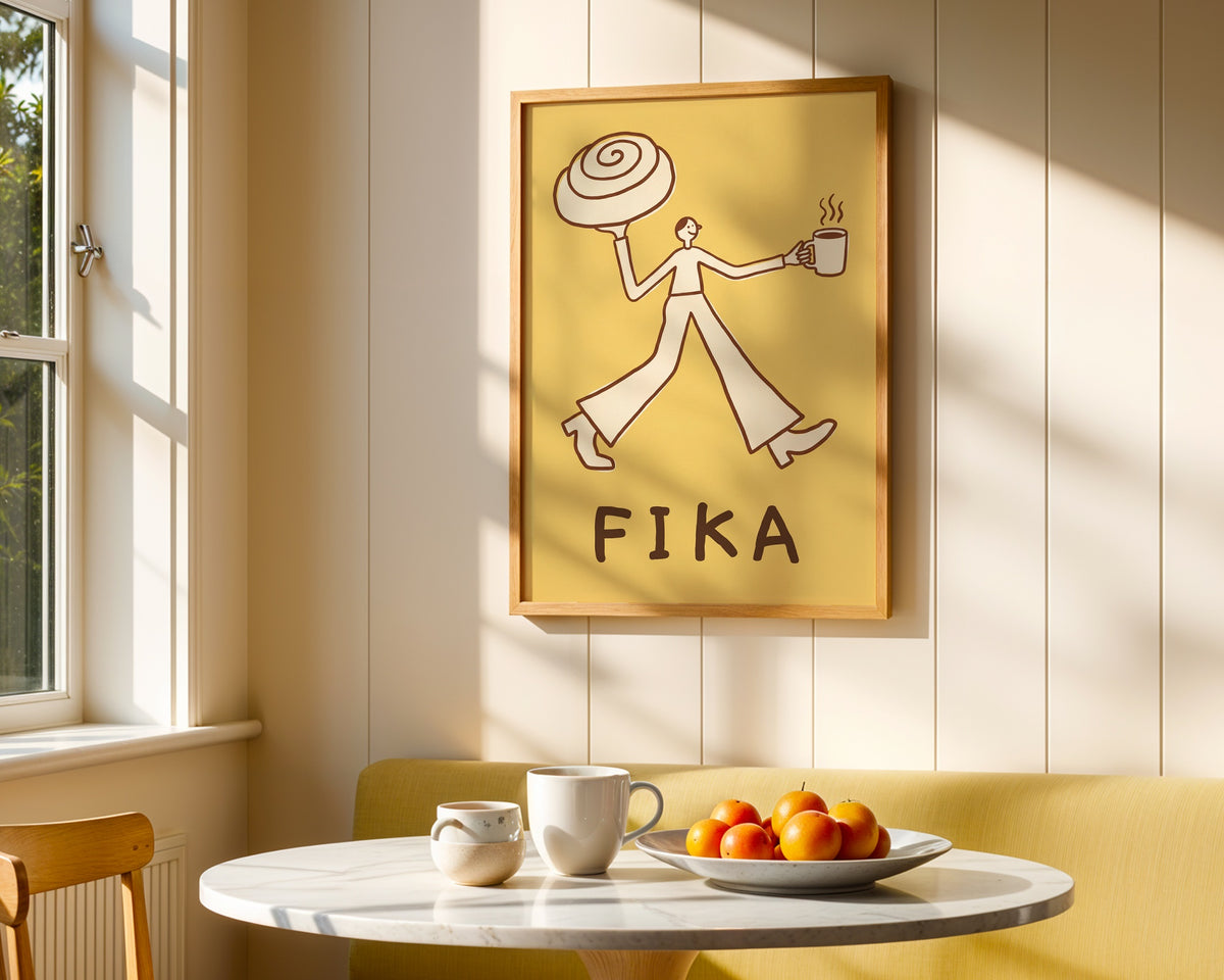 Fika Poster – i rum 1