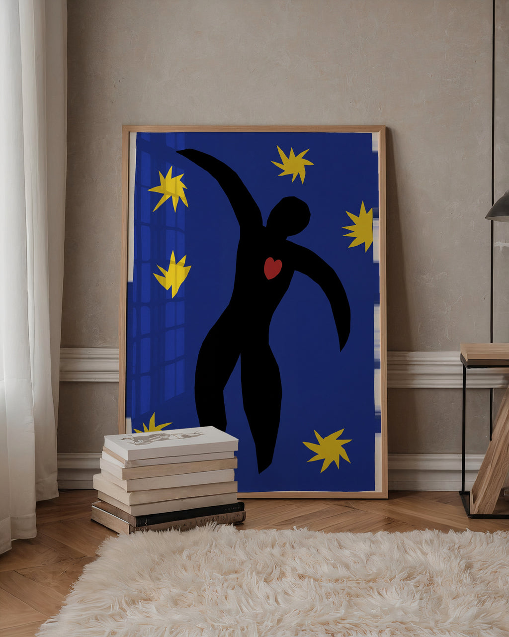 Henri Matisse Icarus 1947 Poster – i rum 1