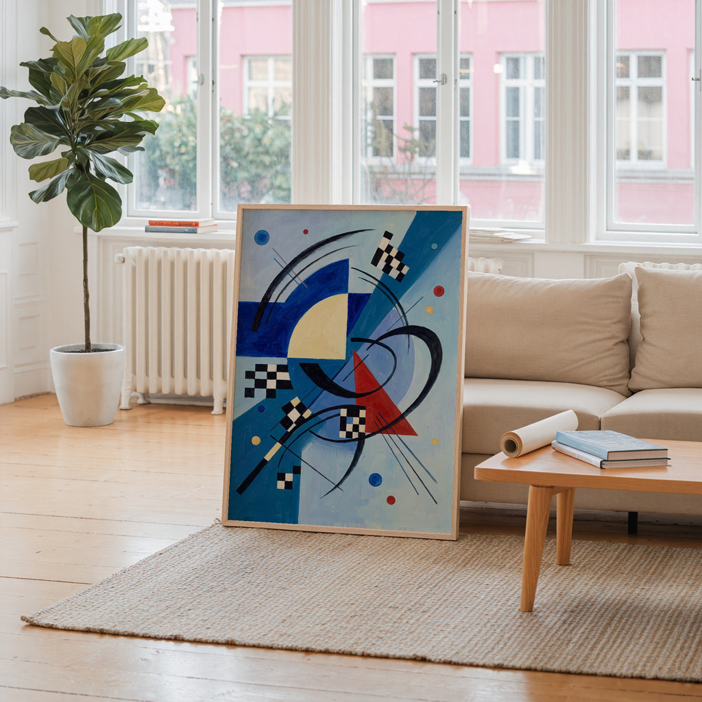 Wassily Kandinsky Blue Harmony Poster – i rum 1