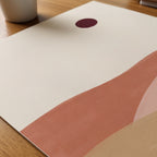 Desert Dawn Poster – närbild på papper