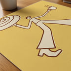 Fika Poster – närbild på papper