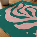 Henri Matisse Pink Algae Poster – närbild på papper