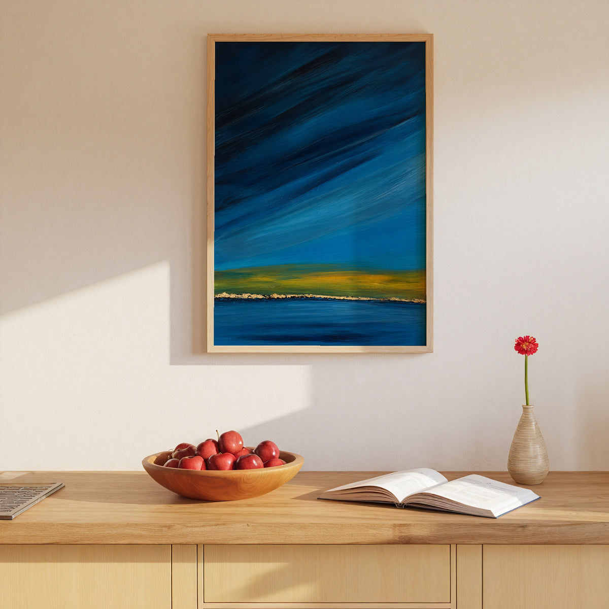 Sonia Tondkar Gyllene Horisont Poster – i rum 3