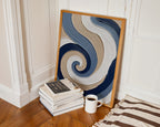 Indigo Spiral Poster – i rum 2