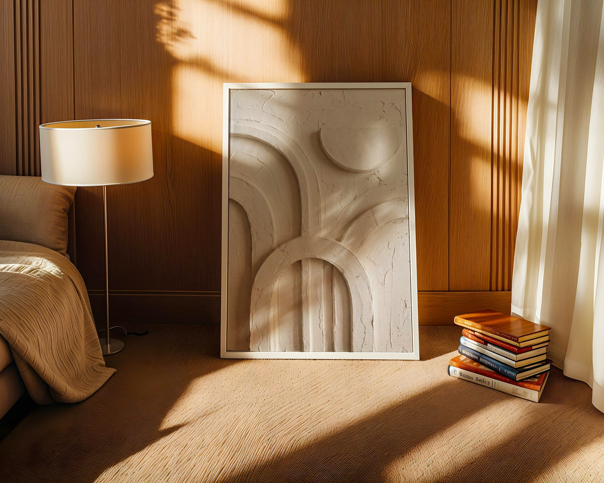 Plaster Arches Poster – i rum 2