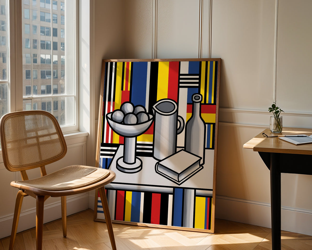 Fernand Leger Still Life with Fruit Bowl Poster – i rum 3