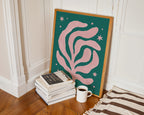 Henri Matisse Pink Algae Poster – i rum 4