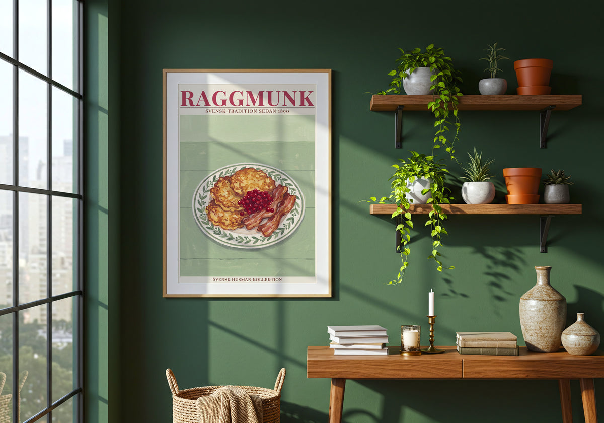 Raggmunk Poster – i rum 5