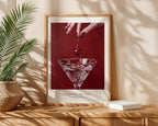 Velvet Cherry Drop Poster – i rum 5