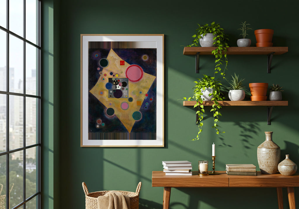 Wassily Kandinsky Accent in Pink 1926 Poster – i rum 5