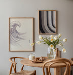 Nami no Oto Poster – två posters i rum 1