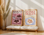 Toast Skagen Poster – två posters i rum 3