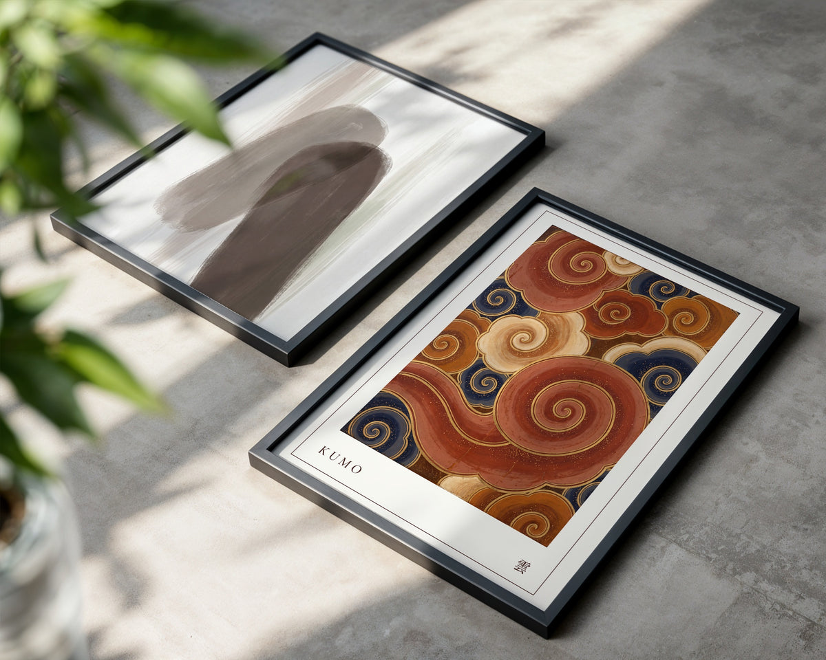 Kumo Poster – två posters i rum 3