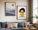 Paper Hills Poster – två posters i rum 3