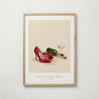 Lipstick and Linen Poster – ekram