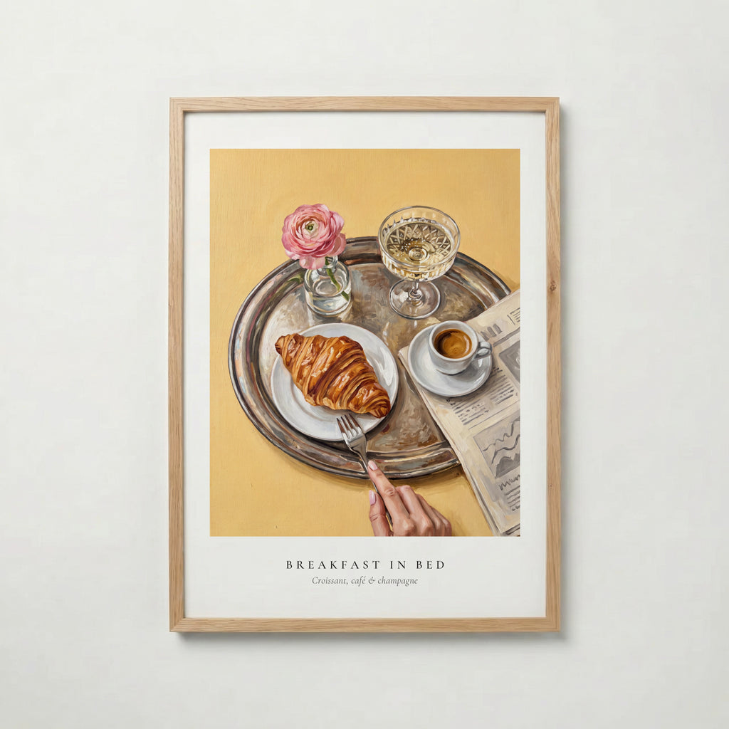 Silver Tray Morning Poster – ekram