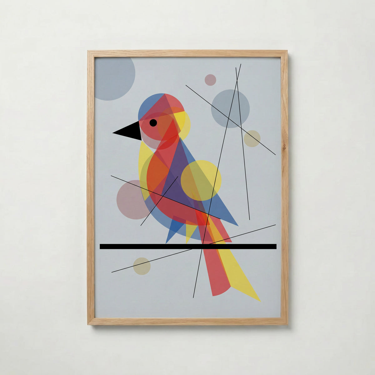 Wassily Kandinsky Bird on a Line Poster – ekram
