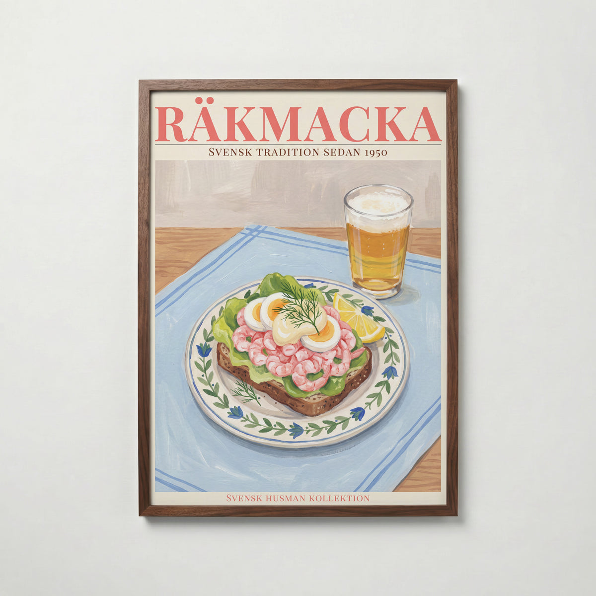 Räkmacka Poster – valnötsram