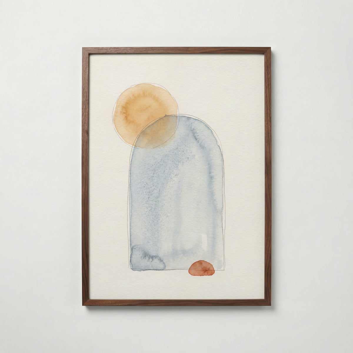 Morning Arch Poster – valnötsram