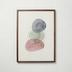 Pebble Balance Poster – valnötsram