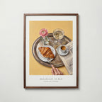 Silver Tray Morning Poster – valnötsram