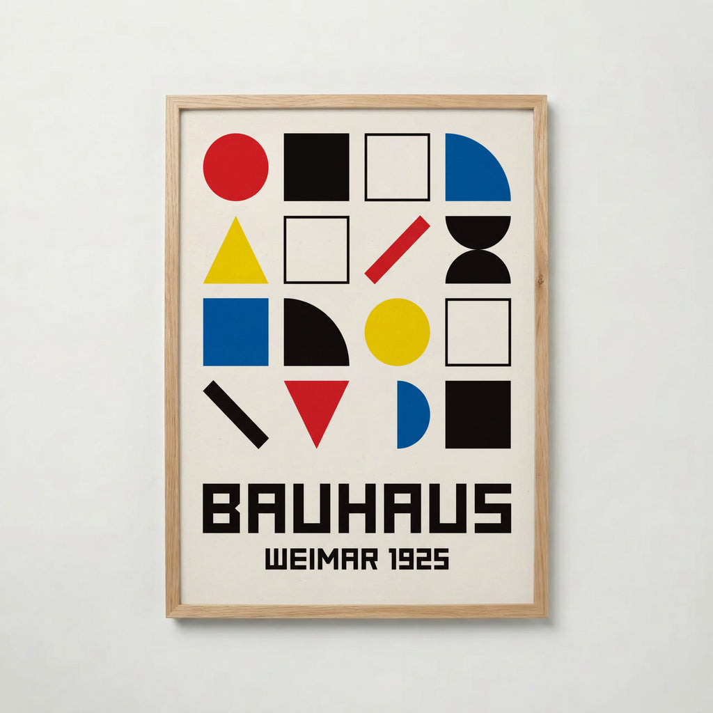 Bauhaus Weimar Poster – ekram
