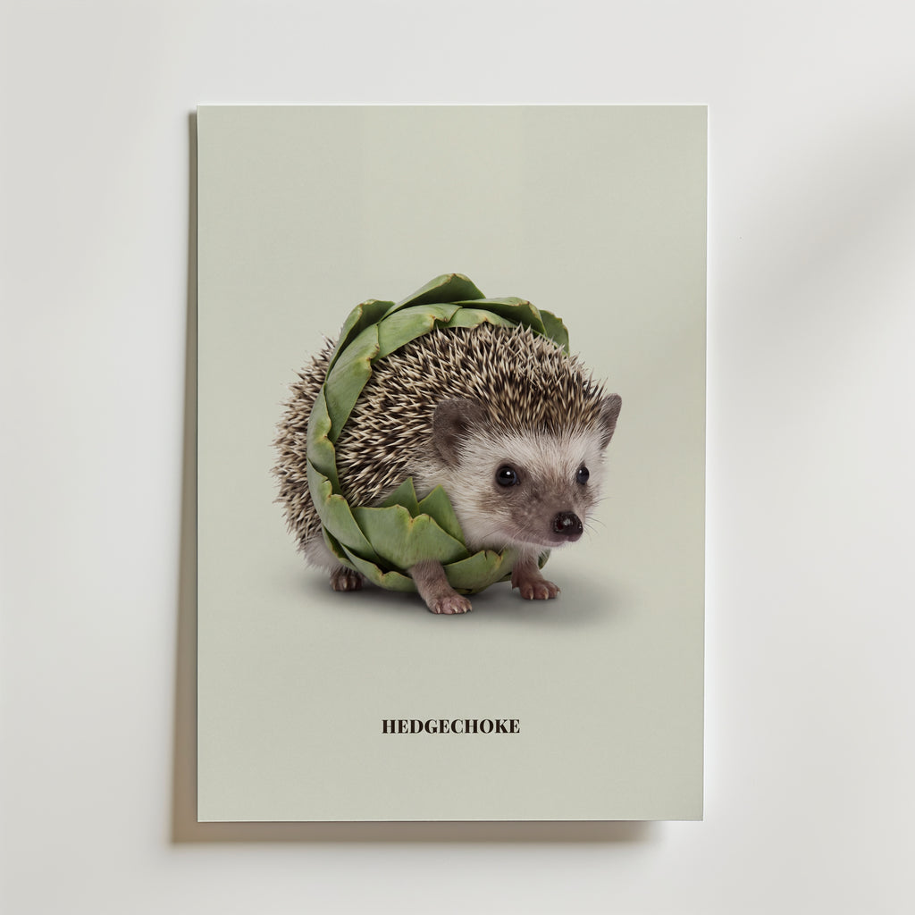 Hedgechoke Poster – canvas utan passepartout