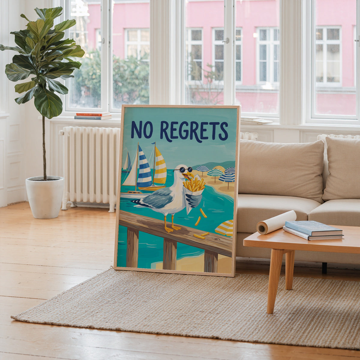 No Regrets Poster – i rum 5