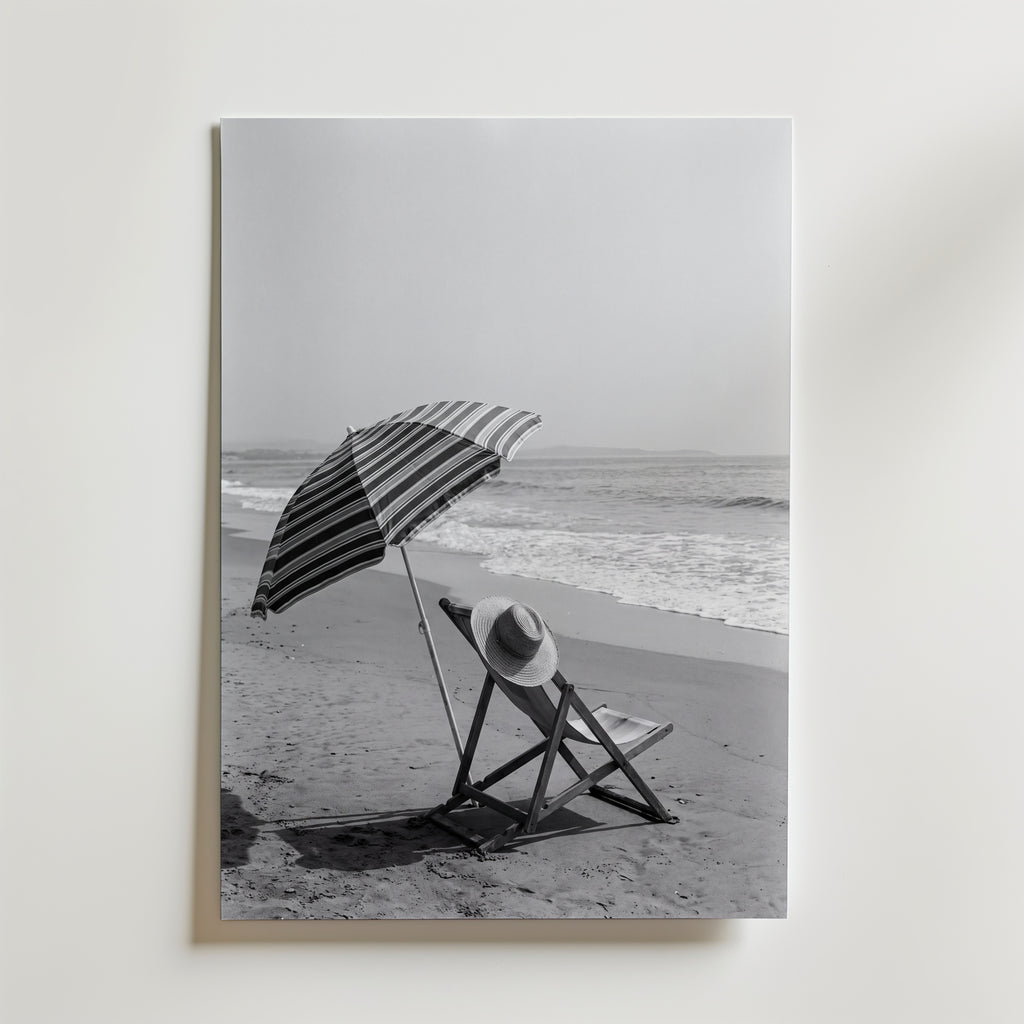 Siesta by the Sea Poster – canvas utan passepartout