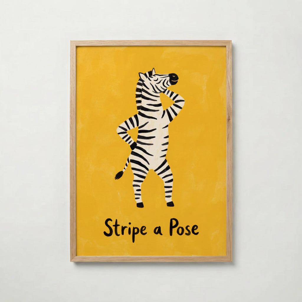 Stripe a Pose Poster – ekram