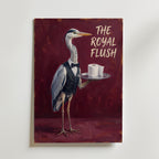The Royal Flush Poster – canvas utan passepartout