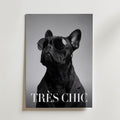 Très Chic Poster – canvas utan passepartout