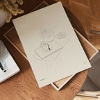 Soft Mornings poster visad rakt fram – Bozetto affisch i hög tryckkvalitet i hög tryckkvalitet