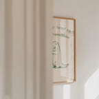 Laundry Today or Naked Tomorrow Poster – väggvideo