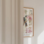 The Hummingbird Garden William Morris Poster – väggvideo