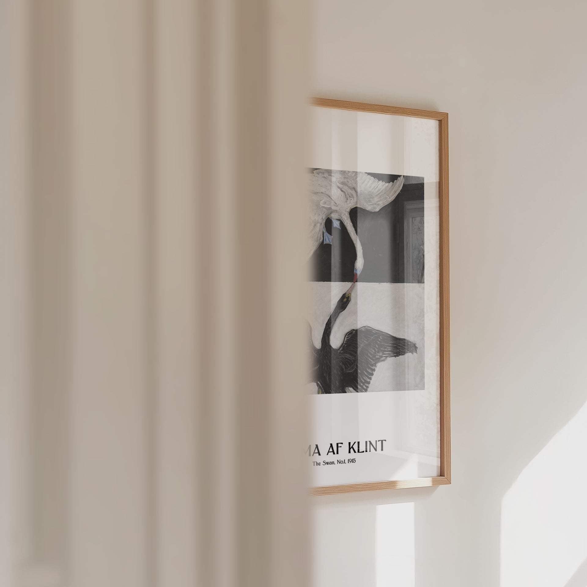 Hilma af Klint The Swan No.1 Poster – väggvideo