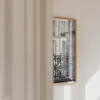 Vintage Paris Balcony Poster – väggvideo