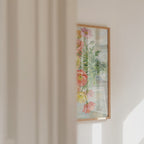 Pastel Poppy Bouquet Poster – väggvideo