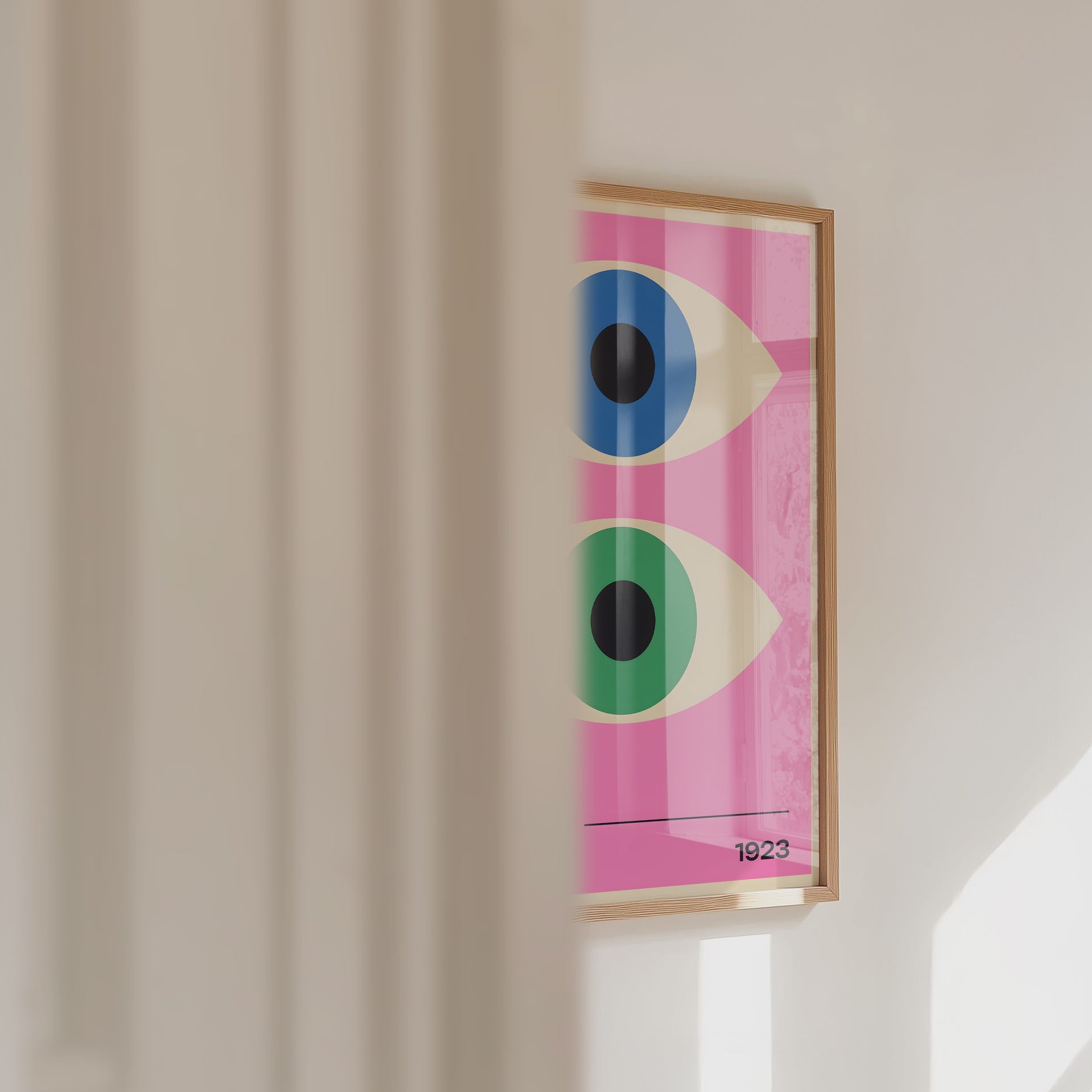 Bauhaus Dual Vision Poster – väggvideo