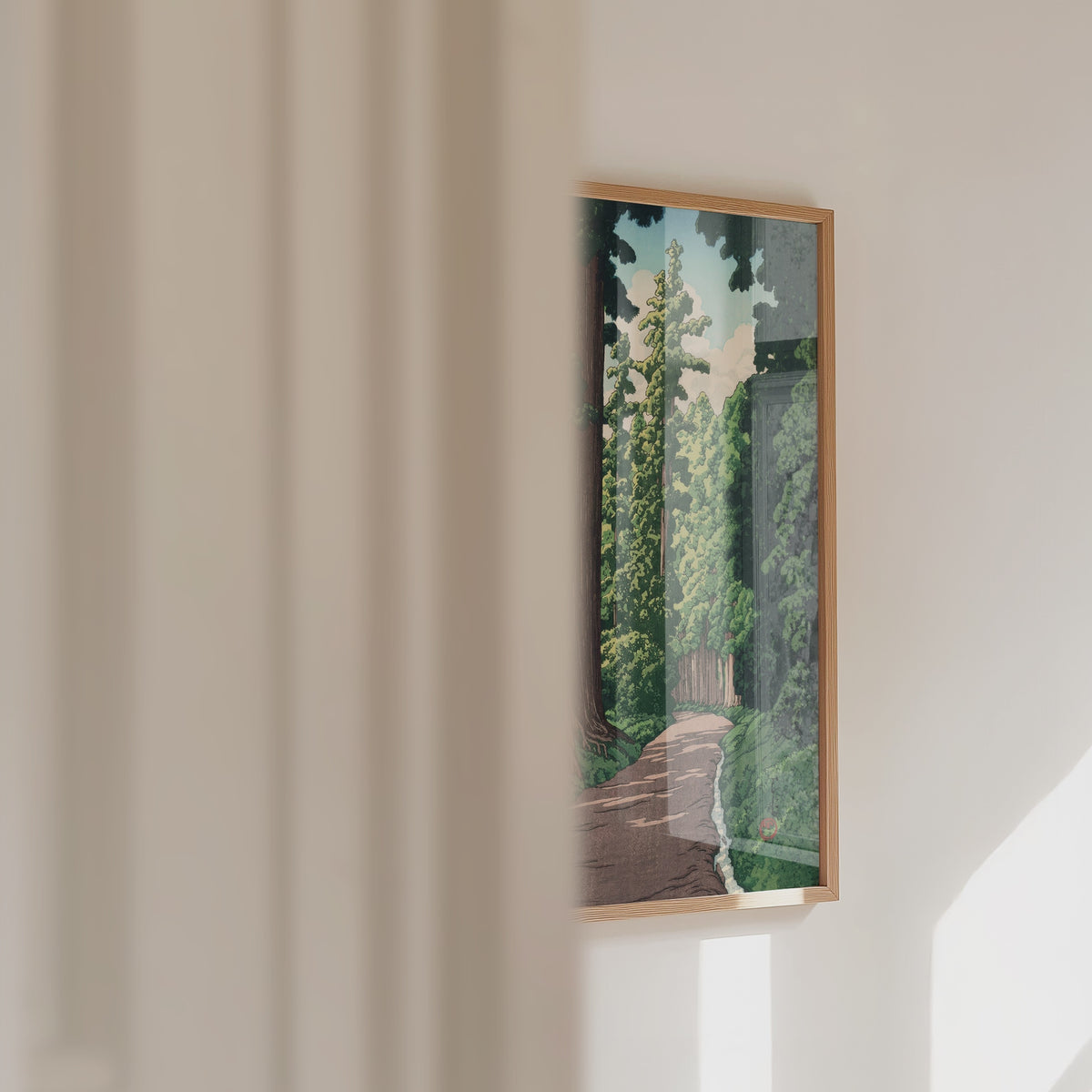 The Road to Nikko Kawase Hasui Poster – väggvideo