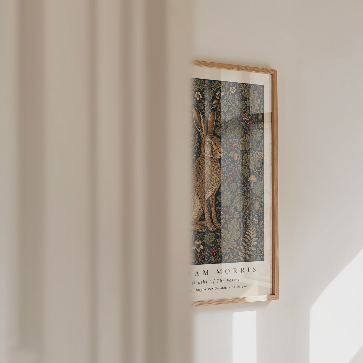 Hare in the Thicket William Morris Poster – väggvideo