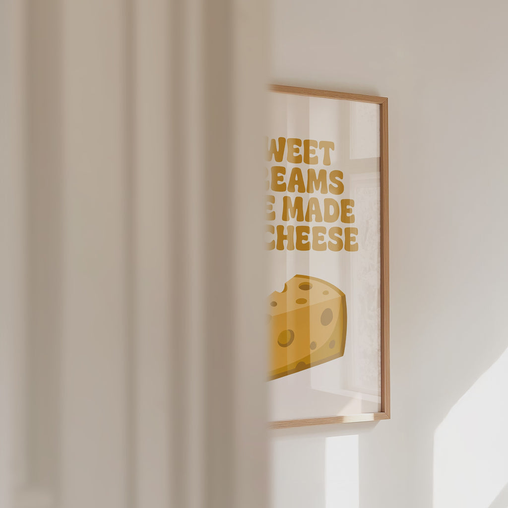Sweet Dreams Are Made of Cheese Poster – väggvideo