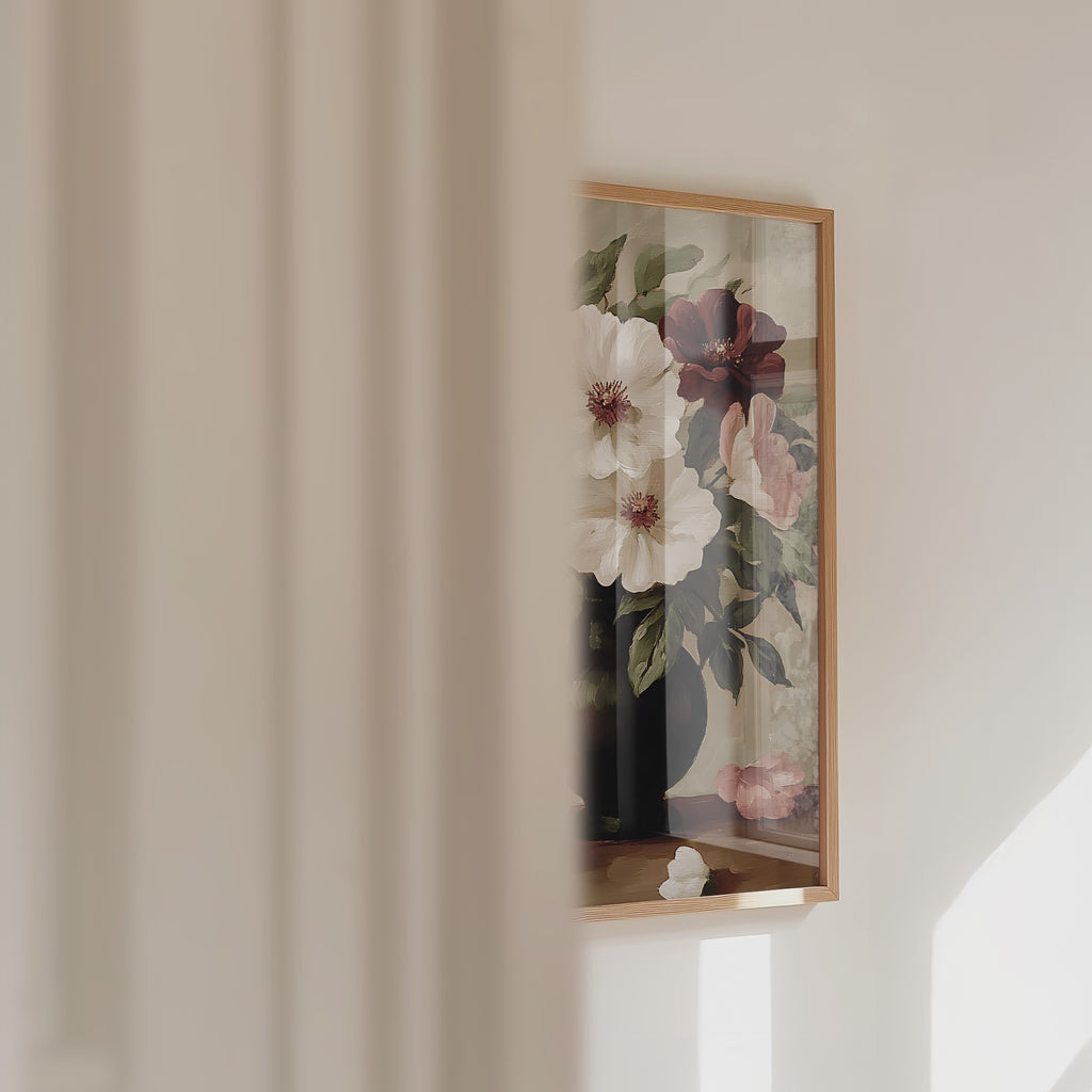 Floral oil painting No.2 Poster – väggvideo