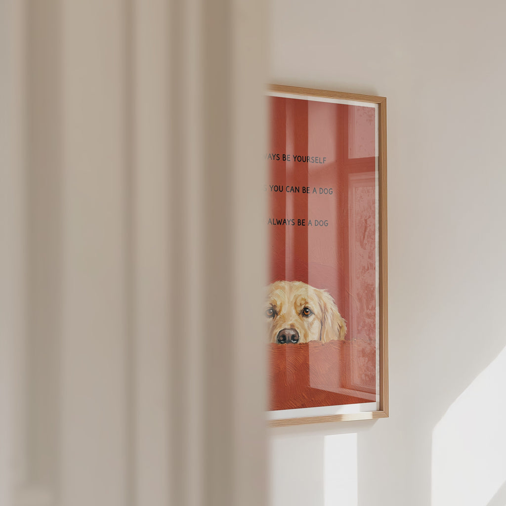 Always Be a Dog Poster – väggvideo
