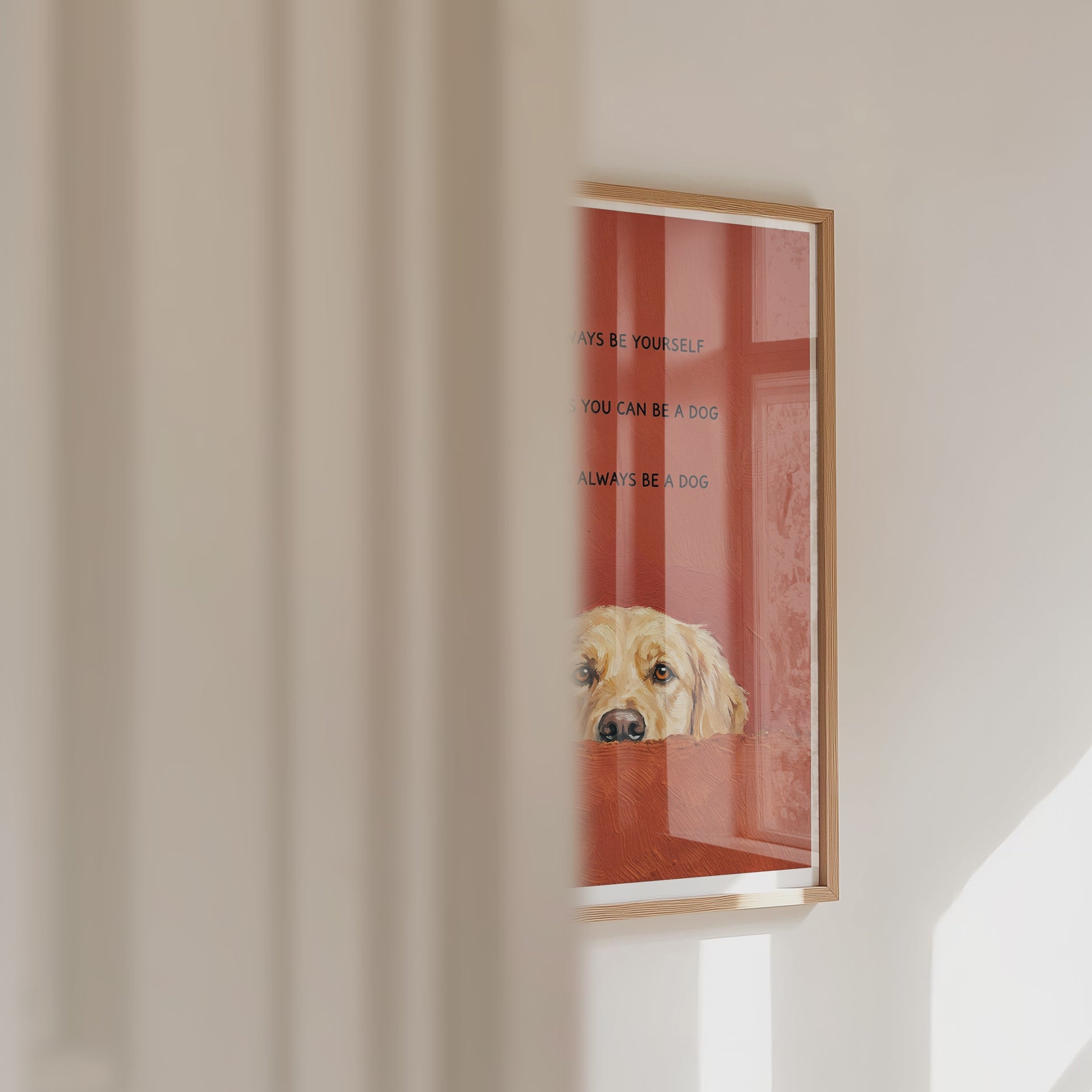 Always Be a Dog Poster – väggvideo